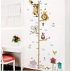DaraBaby Vinil Decorativo Infantil Regla Medición Animales Dela Selva