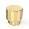 Amerdeco UK0075 Pack of 10 Furniture Knobs Cupboard Knobs Gold