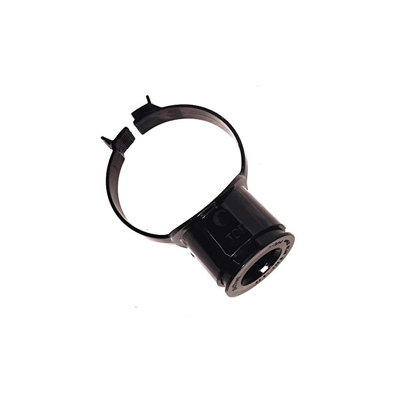 Floplast Soil Pipe Black Strap Boss with 36mm Solvent Boss