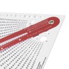 Knitting Gauge Converter Double Sided Clear Scale Knitting Stitch Counting