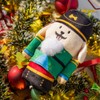 Woof² Nutcracker Treat-Dispensing Soft Plush Squeaky Pet Toy - Christmas/X’Mas