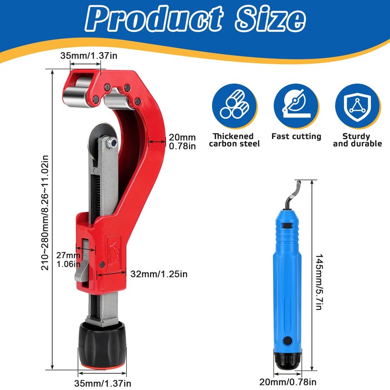 Pipe Cutter 14-65 mm, Pipe Cutter, Copper Pipe Cutter, Line