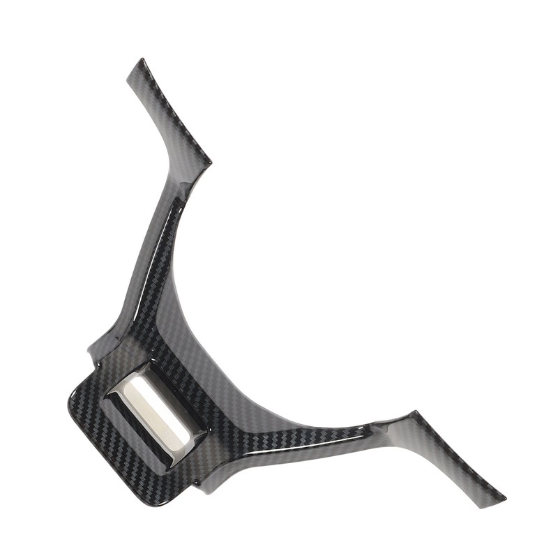 Steering Wheel Trim Decoration Carbon Fiber Style Interior Steering Wheel