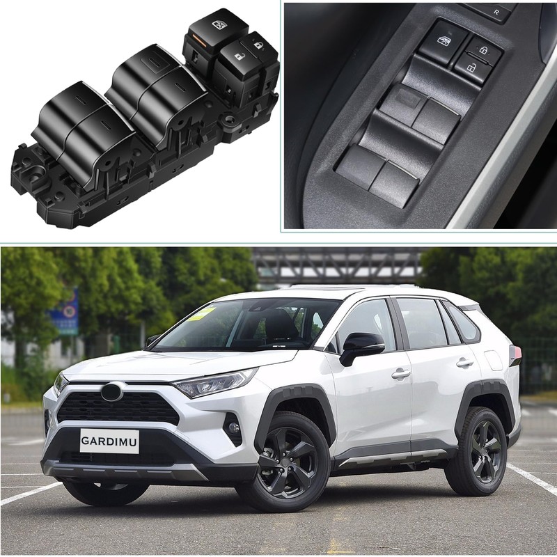 GARDIMU Power Window Switch for Toyota RAV4 2019, 2020, 2021,