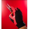 Fuji Gloves Digi Red Digi Black PU Synthetic Leather Gloves,