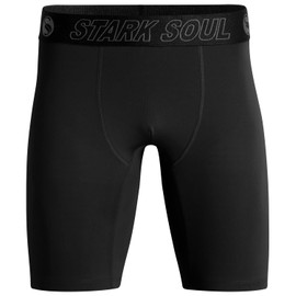 STARK SOUL® Compression Shorts Men's Sports Shorts Various Colours Sizes M, L, XL and XXL, black