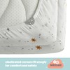 Silentnight Safe Nights Cot Size Fitted Sheets Set 100% Jersey