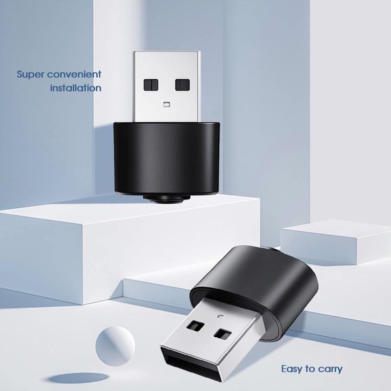 Wisoqu USB Jiggler, Mover Device with 3 Jiggle Modes, Memory