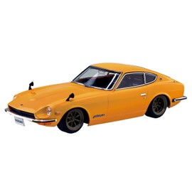 Aoshima Bunka Kyozai 1/32 The Snap Kit Series Nissan S30 Fairlady Z Custom Wheel (Safari Brown) Color-Coded Plastic Model 13-SP4