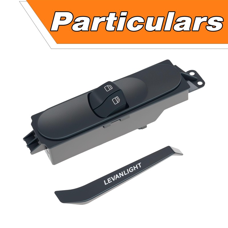LEVANLIGHT Power Window Control Switch Compatible For Sprinter (2006-2015),9065451513 Driver