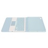 Tablet Case with Magnetic Keyboard Pencil Holder Touchpad for IOS