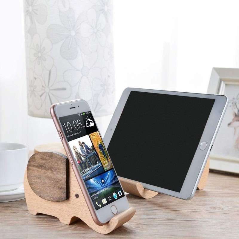 Pen Stand, Wooden Pen Holder, Stylish, Pentate, Natural Wood, Solid