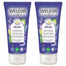 Weleda Relax Comforting Creamy Body Wash 2 x 200ml