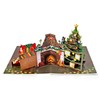 CUTPOPUP Fireplace Christmas Cards, 3D Xmas Cards 2024, Merry Christmas