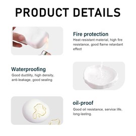 2025 Upgrade Repair Sealing Clay, Waterproof Sealant Mastic, Quick Mending Mud for Drain Connection, Wall Hole, Air Conditioning Hole Waterproof Seal Putty (9)