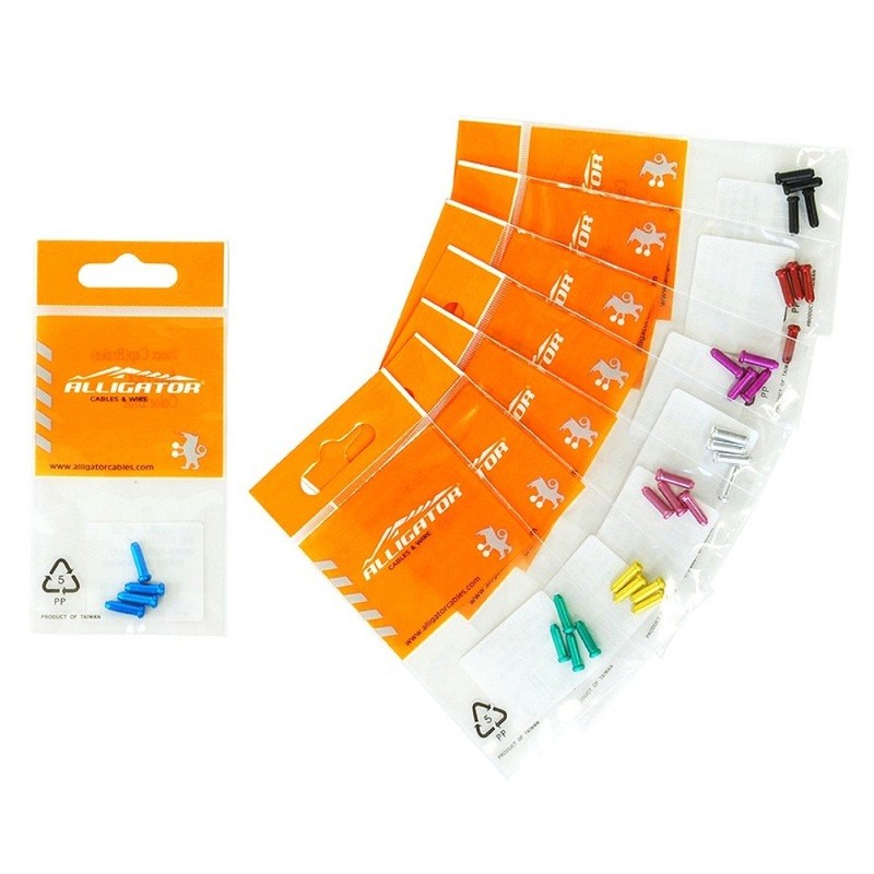 Alligator (Alligator) For Brake Inner Cap 4 Pack LY – IPA03 – Bl – Small Blue