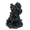 【Stone Distribution Center】 【Sculpture Figurine】Dragon Turtle & Obsidian (Obsidian) Natural