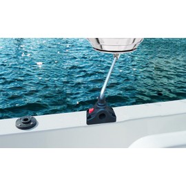 Brocraft Marine Gas Grill Mount for Deck Mount/Boat Marine Gas Grill Mount/Gas Grill Mount for All Magma Marine Kettles Grill