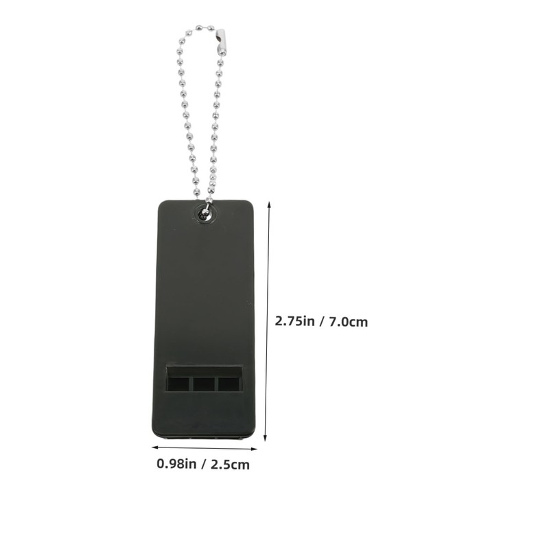 SUPVOX Outdoor Camping Essential Triple Frequency Emergency Whistle for Hiking