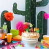 36 Pcs Fiesta Cupcake Topper Mexican Theme Cake Decoration for