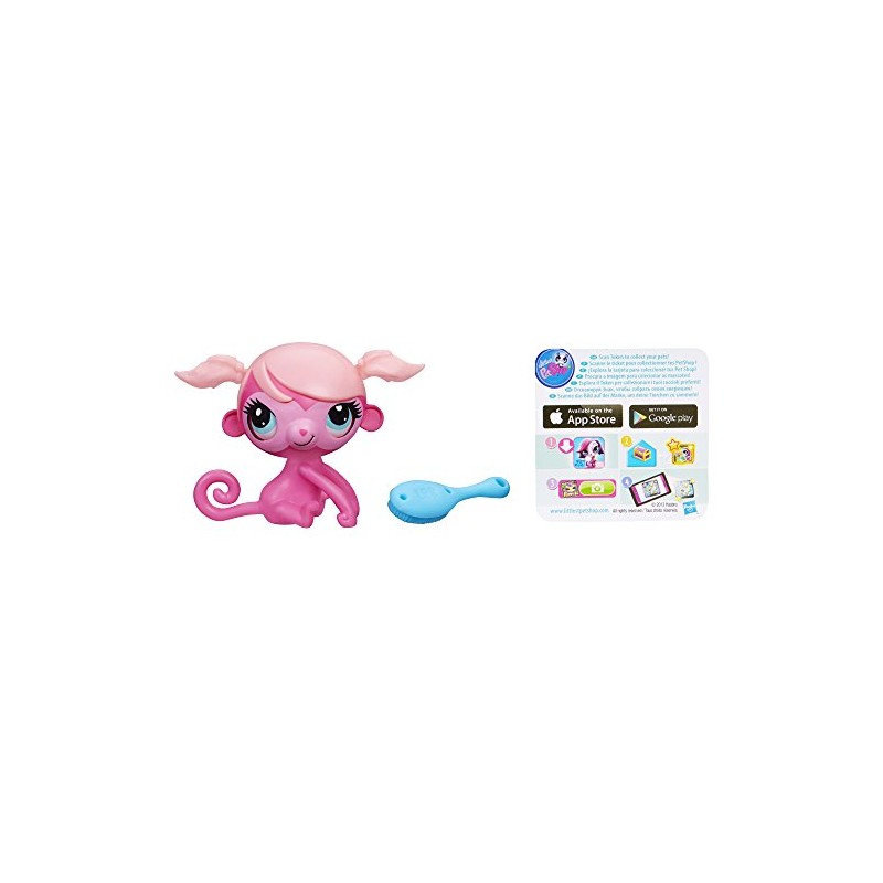 Hasbro Littlest Pet Shop Magic Motion Minka Mark with Brush