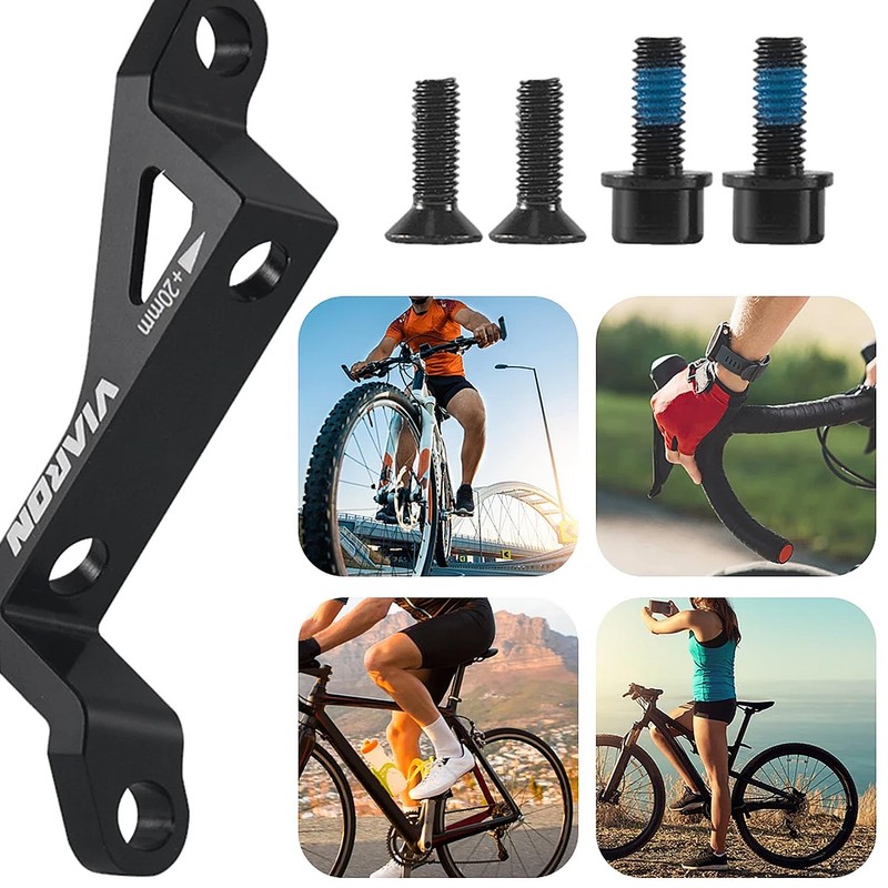 Cyclesavvy 160/180mm Disc Bike Brake Adapter – Flat to Post