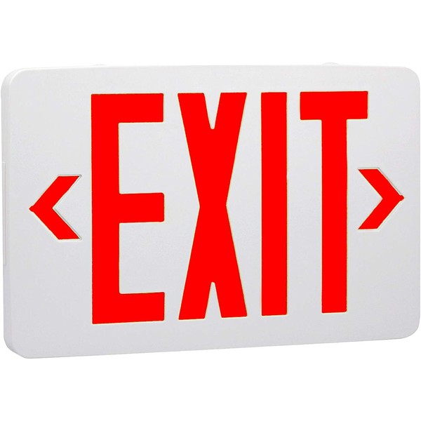 OSTEK Red LED Exit Sign Light - Standard - 90