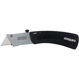 ALLWAY SWK Switchback Folding Utility Knife with Integrated Blade Guard