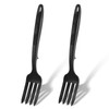 cobee 2Pcs Silicone Flexible Forks, 11.6 Inch Heat Resistant Cooking