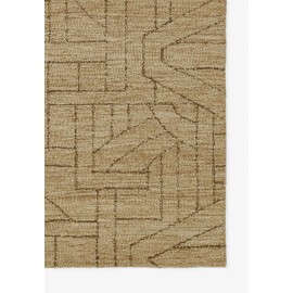Momeni Teppe Wool Area Rug Natural, 2'3" X 8' Runner