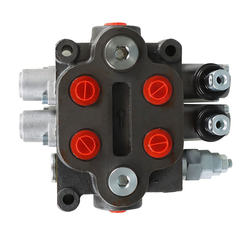findmall 2 Spool 25GPM Hydraulic Control Valve 3000PSI BSPP Double