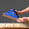 Beslands 7 inch Rafter Square with Level, Aluminum Metal Triangle