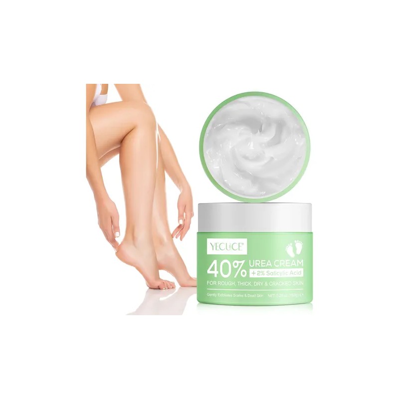 Crema Hidratante Absorción Rápida Úrea 40% Vegana Corporal