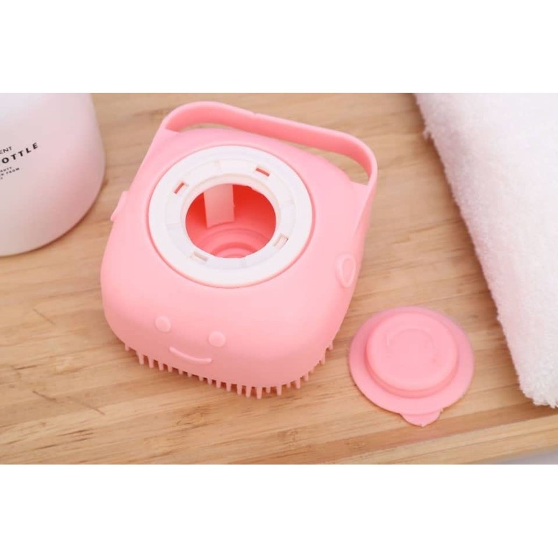 Silicone Massage Bath Brush (Blue)