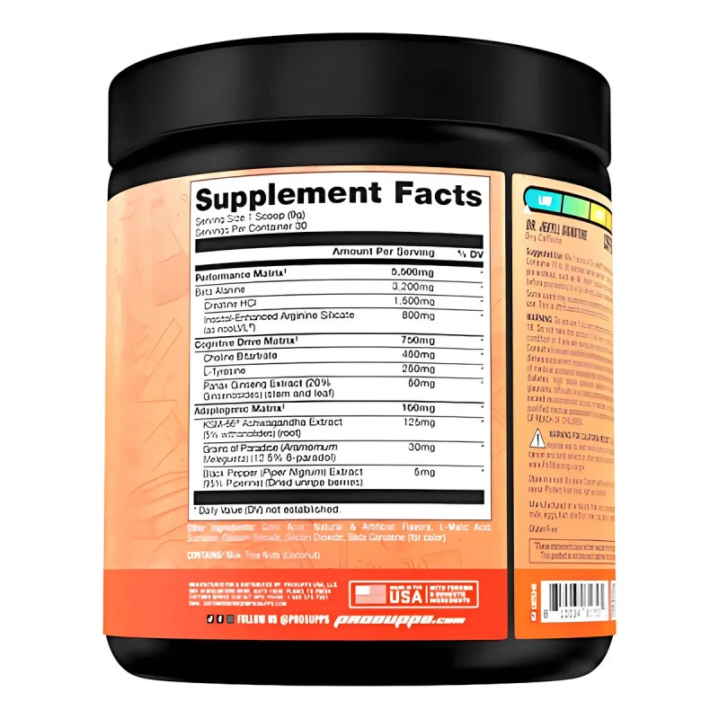 Prosupps Dr Jekyll Signature Pre Entreno 30 Servicios Sabor Naranja