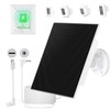 5W Solar Panel Built-in with 8000mAh Battery for Security Camera