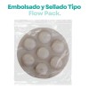 Jabón Amollie Hotelero Avena Natural Pack 100 Piezas 10g Redondo