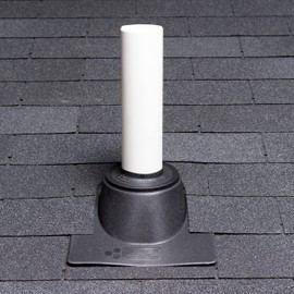 Oatey 3 in. to 4 in. Thermoplastic All-Flash No-Calk 12 in. x 16 in. Base Roof Flashing