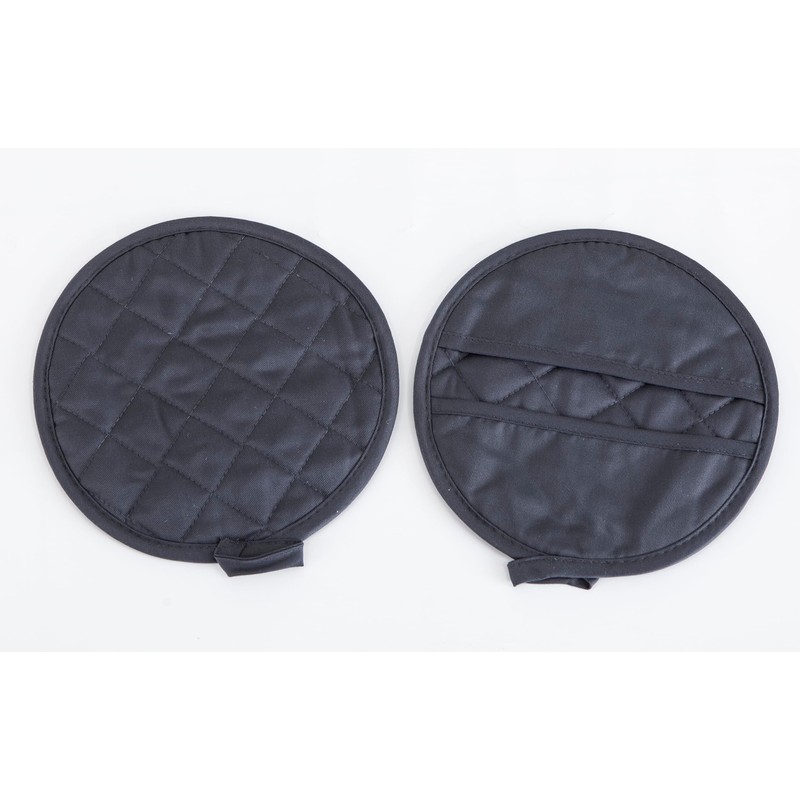 Home Beyond & HB design - Grey Stripe Oven Mitts