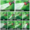 Hose Nozzle 10 Adjustable Patterns Garden Hose Nozzle Premium High