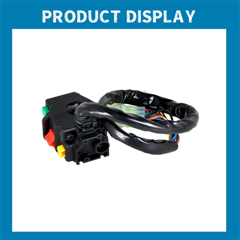 Silscvtt Left Handlebar Switch Start On Off Light Replacement for
