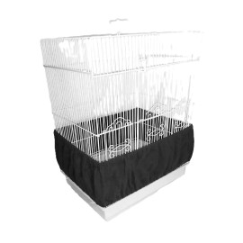 fortheBIRDS! LARGE Bird CAGE Skirt - Black Flannel