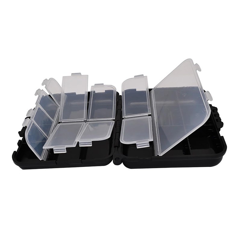 Fishing Tackle Boxes Double-Layer 16-Compartments Fishing Tackle Container Fishing Lure