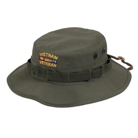 Rothco Vietnam Veteran Boonie Hat (US, Numeric, 7 1/2, Olive Drab)