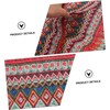 Operitacx Creative Printed Fridge and Washing Machine Cover Stylish Dust