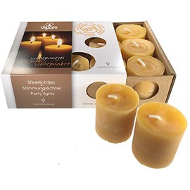 Dippan dipam Candles Beeswax Candles 100% Pure Beeswax Party Candles Pack of 9