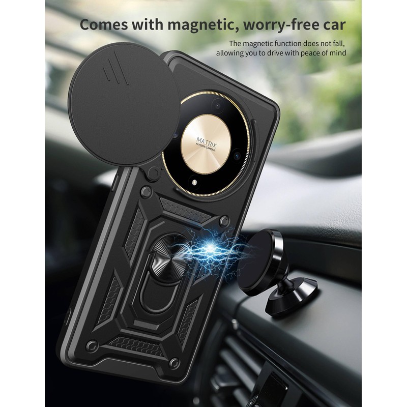 PENGPAI Mica Funda para Honor Magic 6 Lite 5G Case