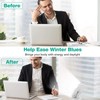 UV-Free 10000 Lux Daylight Lamp - Touch Control with 3