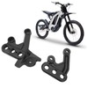Motorcycle Foot Pegs Bracket Set Metal Construction Stable High Strength