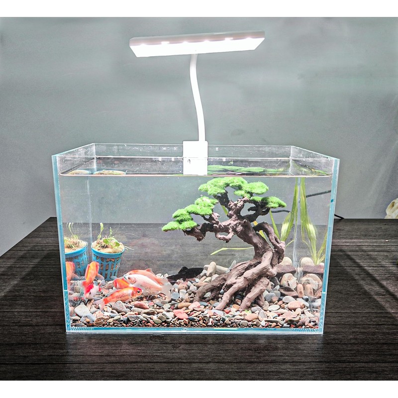 Novelsite Fish Tank Decoration- Cliff Bonsai Trees with Faux Moss-